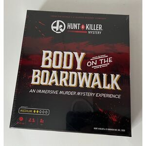 Sealed/NWOT Hunt a Killer: Body on the Boardwalk boardgame